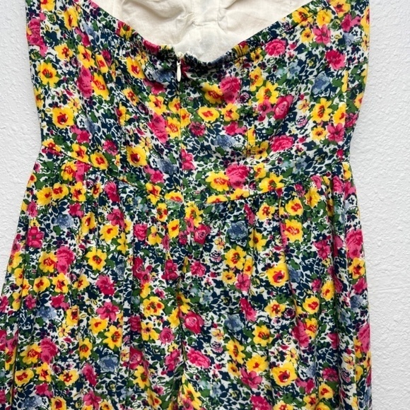 Twenty One Floral Chic Coquette Beach Romantic Coastalgirl Mini Dress Size Small - Picture 8 of 13